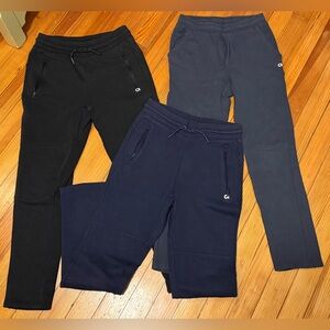 3 pairs GAP Kids Fit Tech Pants. 2 XL, 1 XXL runs small